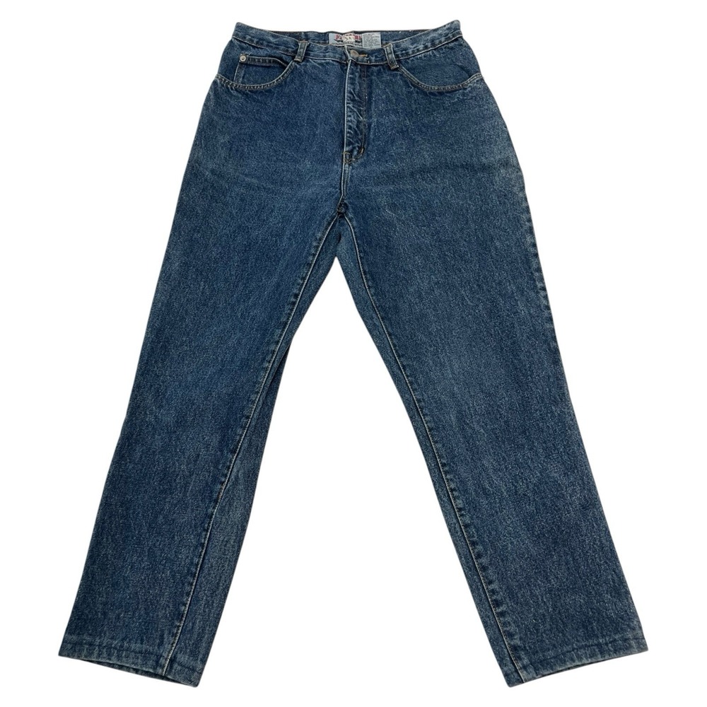 Vtg‎ Jordache Women's Denim 90's Straight Leg Medium Wash 30x26 Jeans Size 16